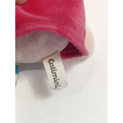 Doudou chat rose jaune bleu vert rouge orange fleurs CATI… | Destock Baby