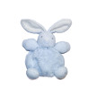 KALOO Doudou Peluche P'tit lapin Perle bleu ciel boule 18 cm | Destock Baby