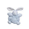 KALOO Doudou Peluche P'tit lapin Perle bleu ciel boule 18 cm | Destock Baby