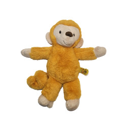 WWF Cub Club - Peluche Mago le petit singe orange jaune 2… | Destock Baby