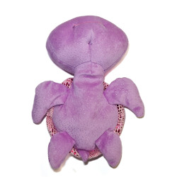 TY - Peluche doudou Tortue mauve violette gros yeux