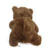 Peluche ours marron coeur et son bébé Comexo | Destock Baby