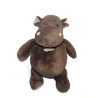 Histoire d'Ours - Peluche doudou Hippopotame Marron HO1057 Gd mod 38 cm