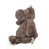 Histoire d'Ours - Peluche doudou Hippopotame Marron HO1057 Gd mod 38 cm | Destock Baby
