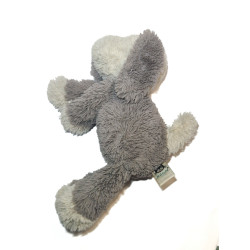 Jellycat - Chien couché gris et Blanc - Little Baby & Cie | Destock Baby