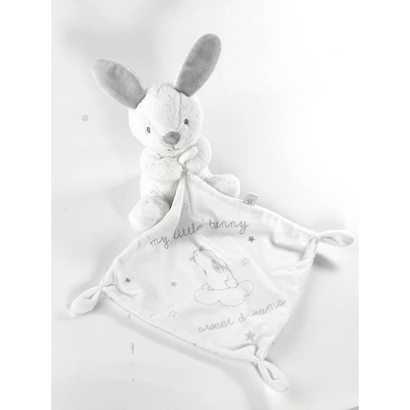 Doudou Mouchoir Lapin blanc My Little Bunny Sweet dreams Simba Toys (22955)