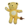 Peluche lionceau chat tigre jaune ventre blanc Gifi 28 cm | Destock Baby