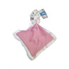 Dinsey Simba Doudou Marie Les Aristochats mouchoir rose blanc