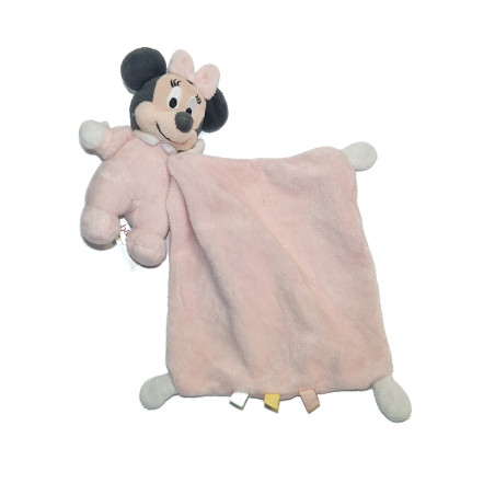Disney Baby - Doudou Minnie Mouchoir rose
