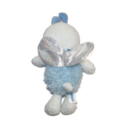 Jemini Luminou Hérisson Doudou plat bleu 30 cm Gerlot | Destock Baby