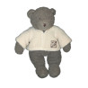 Doudou Peluche OURS gris Théophile - MOULIN ROTY - H 34 cm