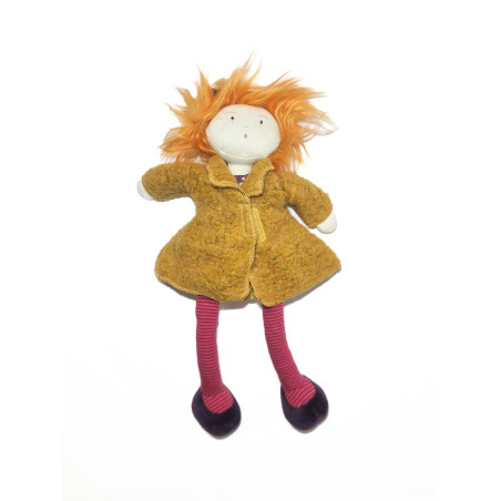Doudou poupée Marinette rousse Moulin Roty 30 cm