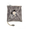 Doudou plat éléphant gris les Zazous Moulin Roty