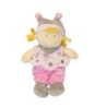 Doudou Lutin fille rose Etoiles Nicotoy 28 cm (27973)