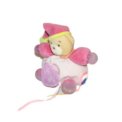 Doudou ours rose Kaloo Pop Miroir 18 cm – doudou éveil bébé | Destock Baby