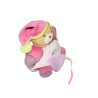 Doudou ours rose Kaloo Pop Miroir 18 cm – doudou éveil bébé | Destock Baby