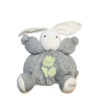 Doudou lapin gris Kaloo Zen 22 cm ours vert – doudou bébé | Destock Baby