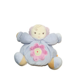 Doudou poupée poupon Chubby Baby mauve parme KaLOO 24 cm | Destock Baby