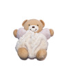 Kaloo collection Plume doudou ours boule crème beige 18 cm