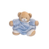 Doudou patapouf ours KALOO Plume bleu 25 cm