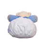 Doudou ours Kaloo Patapouf blanc bleu oiseau poule 26 cm | Destock Baby