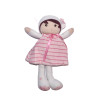 Doudou poupée robe rayée rose Tendres et Douces 25 cm Kaloo