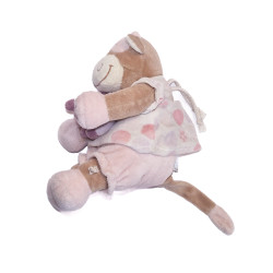Doudou musical vache Lola Noukie’s mauve cheval comme neuf | Destock Baby