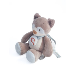 Peluche musicale Bob le raton laveur Nattou 20 cm comme neuf | Destock Baby