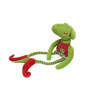 Peluche doudou souris verte On Chuchote 38 cm Vintage Blanchet peluche de France