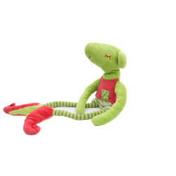 Peluche doudou souris verte On Chuchote 60 cm Vintage Blanchet