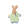 Doudou lapin vert mauve Ajéna 25 cm Grelot | Destock Baby