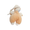 Doudou Ours bonnet blanc 28 cm Nounours chez vous des demain