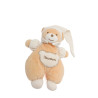 Doudou Ours bonnet blanc 28 cm Nounours chez vous des demain