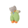 Peluche doudou Elephant vert orange Nounours 25 cm | Destock Baby