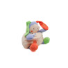 Doudou Peluche lapin bleu et beige 28 cm Nounours | Destock Baby