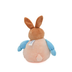 Doudou Lapin rose bleu 28 cm Nounours | Destock Baby