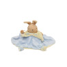 Doudou reversible lapin bleu ours jaune  Cache toi Trouve moi Nounours