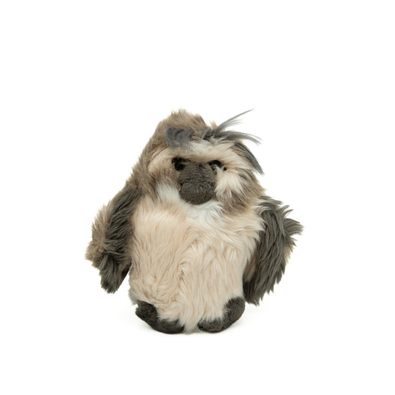 Vintage ancienne peluche Hibou grand duc 25 cm Nounours