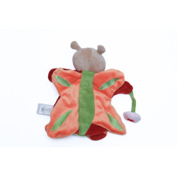 Doudou et Compagnie marionnette Papillon Miloo et sa fleur – Occasion vérifiée comme neuf – DestockBaby