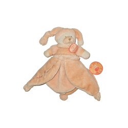 Doudou et Compagnie Ours mandarine orange Douceur Macaron