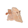 Doudou et Compagnie Ours mandarine orange Douceur Macaron