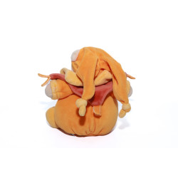 Doudou et Compagnie ours Boule Cannelle orange 16 cm très bon état | Destock Baby