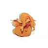 Doudou et Compagnie ours Boule Cannelle orange 16 cm très bon état | Destock Baby