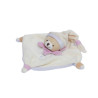 Doudou et Compagnie ours plat Les Acidulés DC2372 blanc violet très bon état | Destock Baby