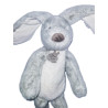 Peluche doudou lapin Fluffy Gris Perle 42 cm Histoire d'Ours | Destock Baby