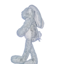 Peluche doudou lapin Fluffy Gris Perle 42 cm Histoire d'Ours | Destock Baby