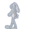Peluche doudou lapin Fluffy Gris Perle 42 cm Histoire d'Ours | Destock Baby