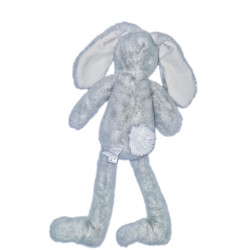 Peluche doudou lapin Fluffy Gris Perle 42 cm Histoire d'Ours | Destock Baby