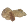 Peluche chien beige marron SA POTIER VANDIER GPI GIPSY Longs poils 35 cm