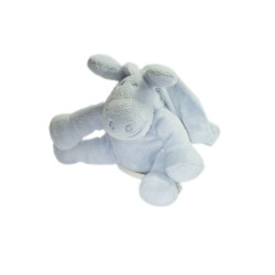 Doudou peluche musicale Paco l'Âne bleu Tidou Poudre d'Étoiles NOUKIE'S | Destock Baby
